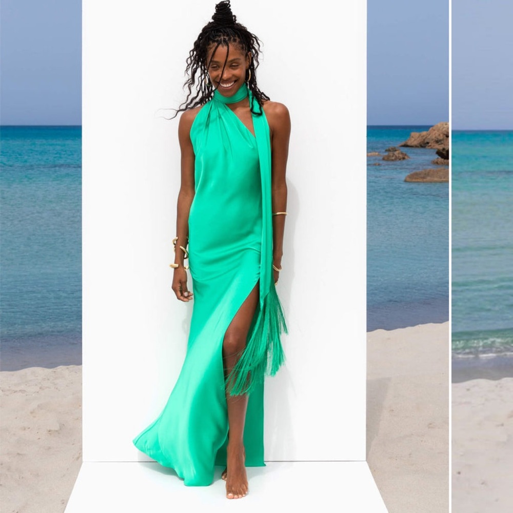 Rat and boa Azzara dress